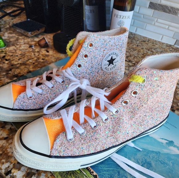 Converse with Bling! Uni-Sex! BRAND NEW - Picture 10 of 11
